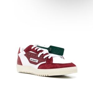 Off White Vulcanized 5.0 'White Red' Sneakers 43/10